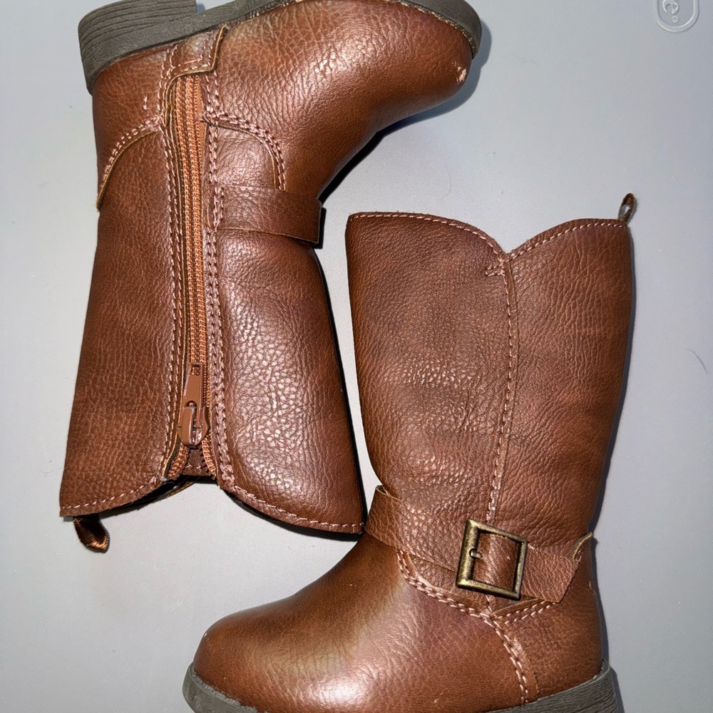 OshKosh B'gosh Brown Leather Boots